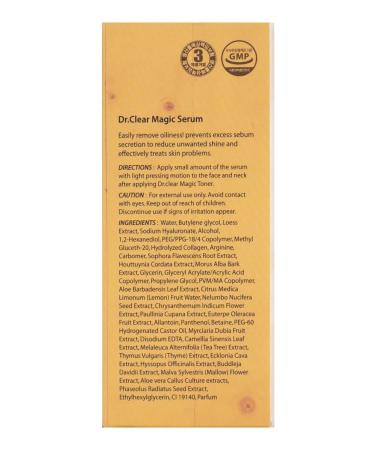 The Skin House Dr.Clear Magic Serum Facial Wastee from Inflammation 50ml - Buy Online on GoSupps.com