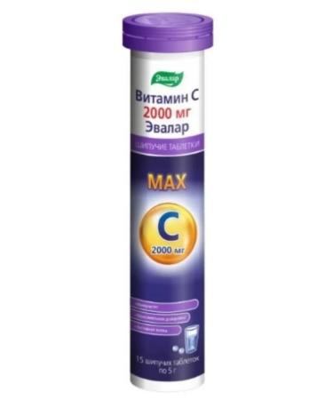Evalar Vitamin C 2000 mg