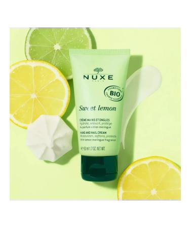 NUXE Sweet Lemon hand and nail cream 50 ml - Buy Online on GoSupps.com