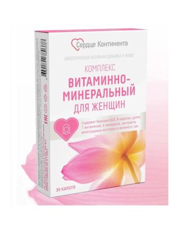 Heart of the Continent Vitamin-mineral complex for women caps. No. 30 - 2 units - Buy Online on GoSupps.com