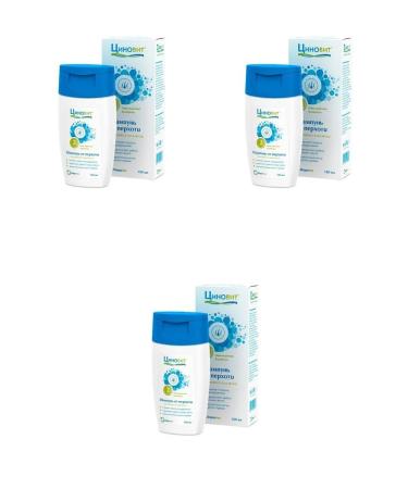 Zinnovite Shampoo against dandruff 150ml 3 pcs