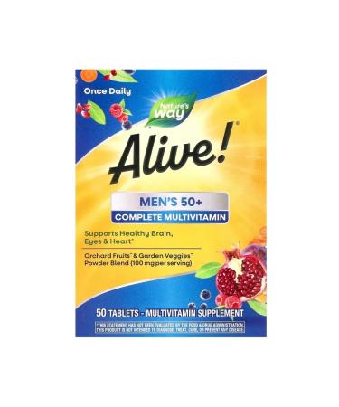 A full -fledged multivitamin complex for men over 50 years old