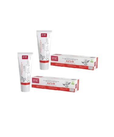 SPLAT All -ups Professional Toothpaste Active 100ml 2 pcs