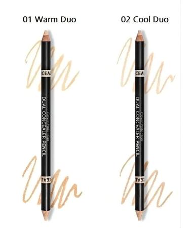 THE SAEM Cover Cover Perfection Dual Concealer Pencil 02 Cool Duo - Buy Online on GoSupps.com