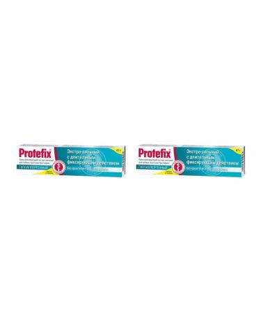Protefix Cream Fixir Extra-hood hypoallergen 47g 2 pcs