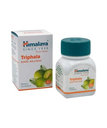 Himalaya Herbals Trifala for cleansing the body (detox and weight loss) 60 tab - Buy Online on GoSupps.com