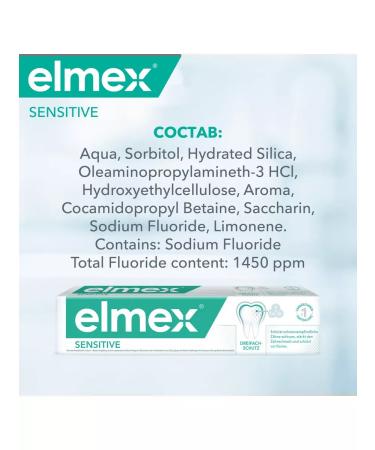 Elmex Set for sensitive teeth rinser and toothpaste - Buy Online on GoSupps.com