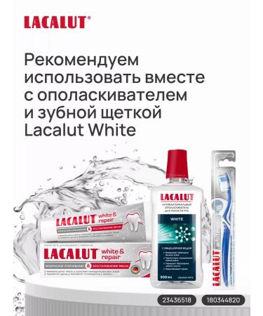 LACALUT Whitening toothpaste remineralizing 4 pcs - Buy Online on GoSupps.com