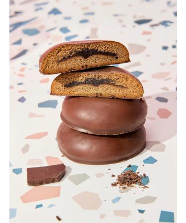 CHIKALAB Protein cookies in chocolate without sugar 9pcs x 60g - Buy Online on GoSupps.com