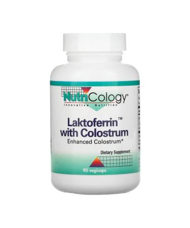Nutricology Lactoferrin Lacterrin with colostrum 90 capsules