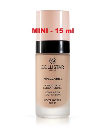 Collistar Travel Sustainable Tonal Cream IMPECABILE 15ML No.-3N