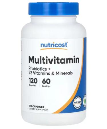 Nutricost Multivitamins with probiotics - Buy Online on GoSupps.com