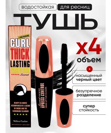 Black mascara 4D for eyelashes