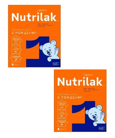 Nutrilak 1 mixture dry adapter 300.0 - 2 pcs