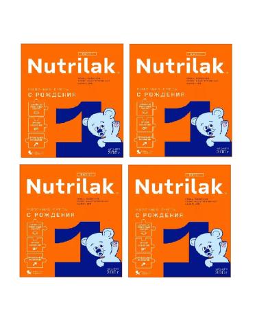 Nutrilak 1 mixture dry adapter 300.0 - 4 pcs