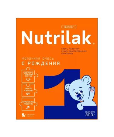 Nutrilak 1 mixture dry adapter 300.0 - 5 pcs - Buy Online on GoSupps.com