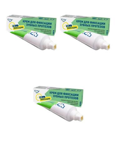 5D Cream for fixing dentures 40g 3 pcs