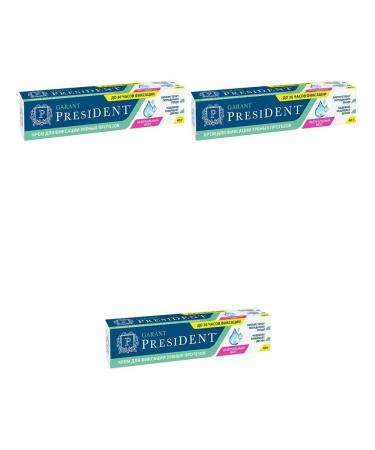 President cream guarantor d fixation tooth prostheses 40g neutral taste 3 pcs