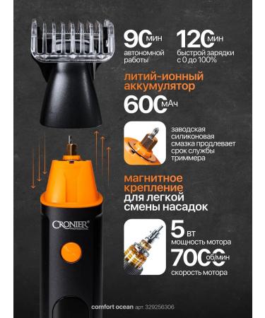 Gemmy Male trimmer for cutting beard and hair 11V1! - Buy Online on GoSupps.com