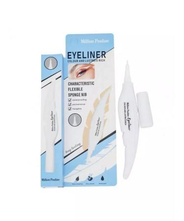 Million Pauline Beauty Eyeling for the eyes is white waterproof