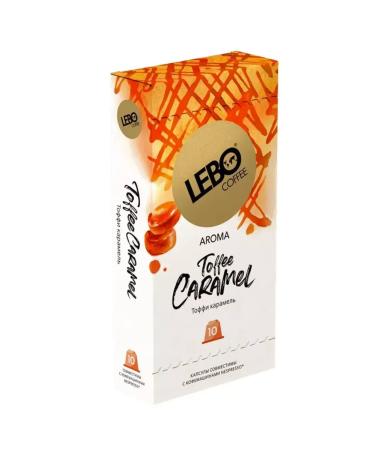 Lebo Coffee in Aroma Toffee Caramel 10 pcs x 5.5 g 2 SU - Buy Online on GoSupps.com