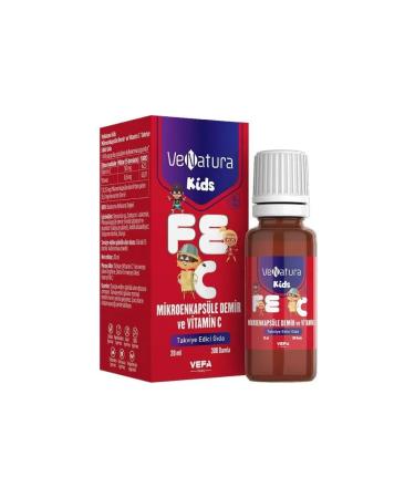 Venatura Kids Iron in drops with vitamin C for children