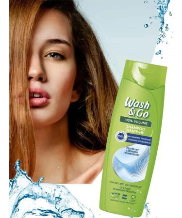 Wash&GO Shampoo from dandruff 2 pcs. 180*2 ml - Buy Online on GoSupps.com