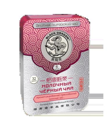 Black Dragon Tea "Dairy Black" pressed in the foam 32 g (China) - Buy Online on GoSupps.com
