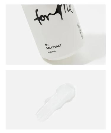 FOR ME Body milk 07. Salty Salt - Buy Online on GoSupps.com