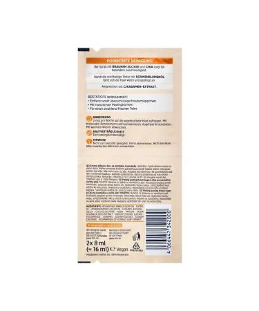 Balea Scrub -peeling - Brown Sugar with sugar 16 ml 1 pcs - Buy Online on GoSupps.com