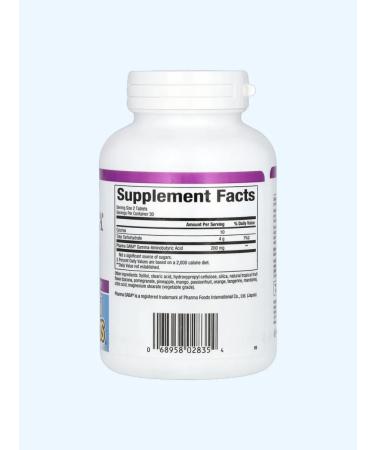 Natural Factors GABA gamma-aminomatic acid Gaba 100 mg 60 chewing. tab - Buy Online on GoSupps.com