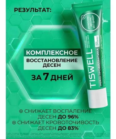 TISWELL Gel to strengthen gums from inflammation with troxerutine - Buy Online on GoSupps.com