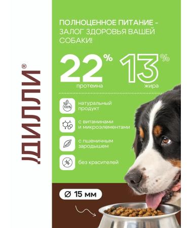 DILLY Dry food dry 3.7 kg beef goulash - Buy Online on GoSupps.com