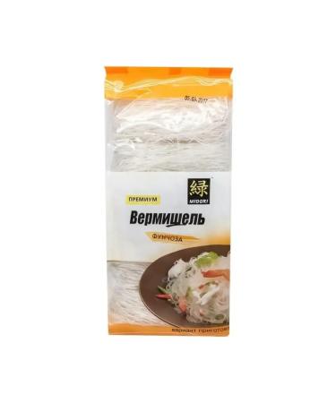 Funchoza Bobovaya vermichel premium without gluten Midori 250g