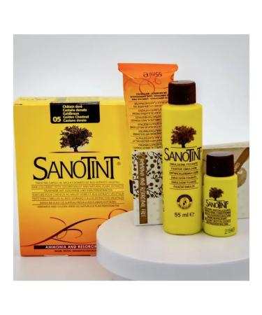 Vivasan Natural hair dye sanotine Sanotint # 5 - Buy Online on GoSupps.com