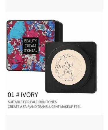 VENZEN Cream Kushon Face with Sponge tone 01 - Buy Online on GoSupps.com