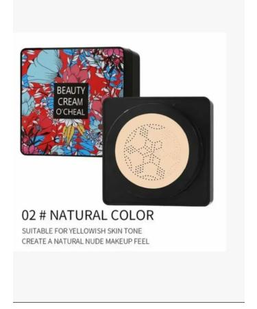 VENZEN Cream Kushon Face with Sponge Tone 02 - Buy Online on GoSupps.com