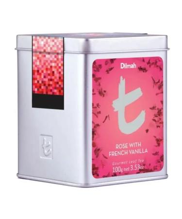 Dilmah Leaf tea "Rose and French vanilla" ZhB - Buy Online on GoSupps.com