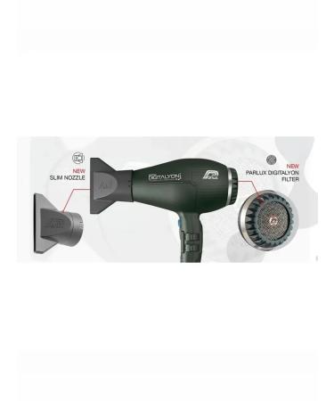 PARLUX Professional hair dryer Digitalyon Anthracite + diffuser - Buy Online on GoSupps.com