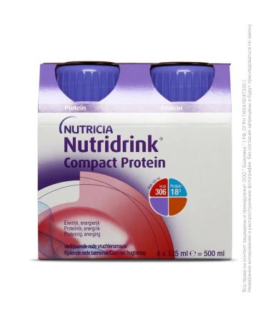 Nutridrink compact protein fruit 2 union. 4 pcs - Buy Online on GoSupps.com