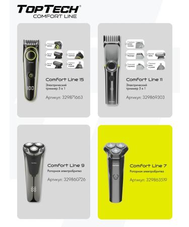 toptech Comfort Line 7 Electric Breez - Buy Online on GoSupps.com