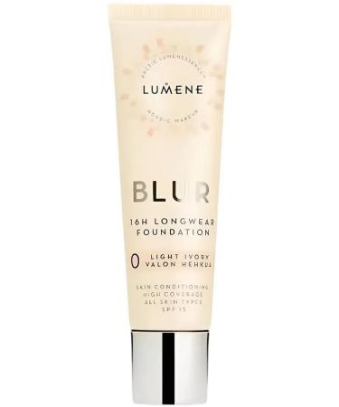 Lumene Cream Blur 16h Longwear Foundation tone 0 bright - Buy Online on GoSupps.com