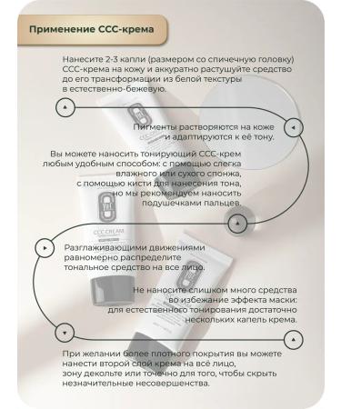 YUR Cornsing tonal CCC cream Dark SPF50+ 50 ml - Buy Online on GoSupps.com