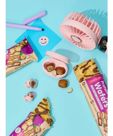 Protein bars of waffles without sugar and gluten 40g x 12pcs - Buy Online on GoSupps.com