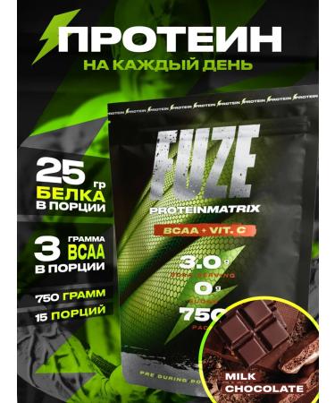FUZE Protein C BCAA Dairy Chocolate 15 Ports