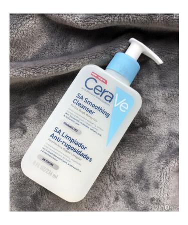CeraVe Cleaning gel peel for washing dry and uneven skin
