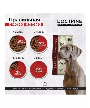 Dog food with turkey and fresh meat 3 kg - Buy Online on GoSupps.com