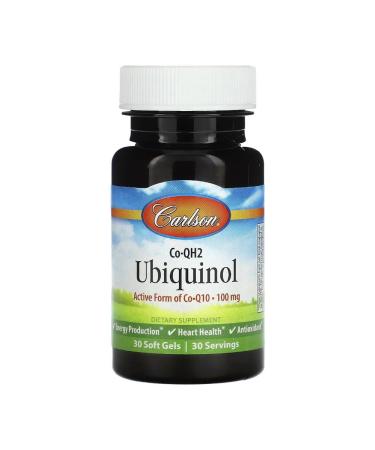 Carlson Labs Co QH Kilikhinol 100 mg 30 gel capsules