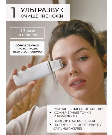 Ultrasonic facial cleaning apparatus from black dots US-1ru - Buy Online on GoSupps.com