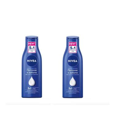 NIVEA Body milk nutrition and care 250 ml 2 pcs